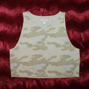 Camo Crop top